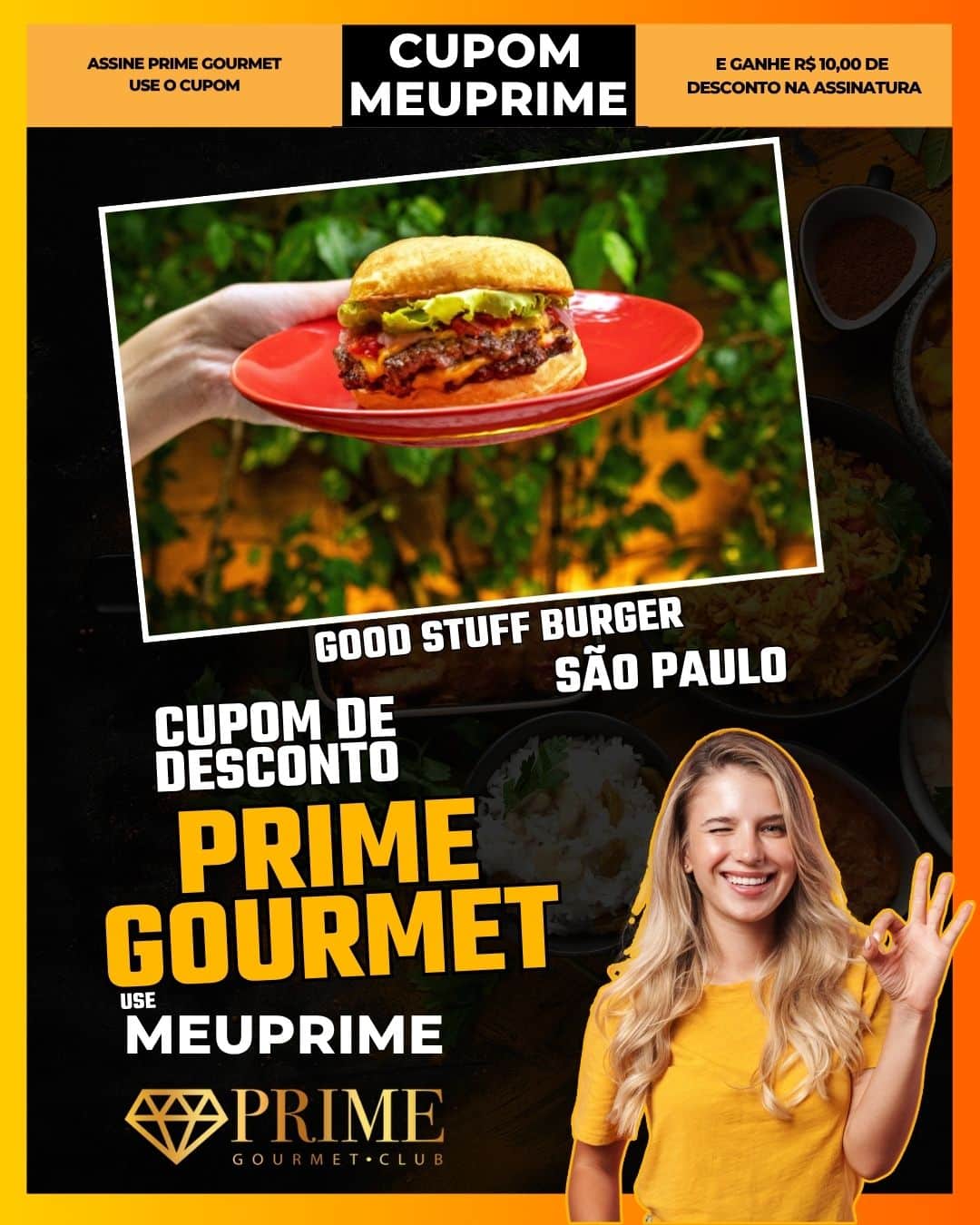 cupom desconto prime gourmet use meu prime sao paulo good stuff burger