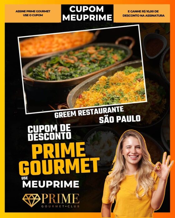 cupom desconto prime gourmet use meu prime sao paulo greem restaurante