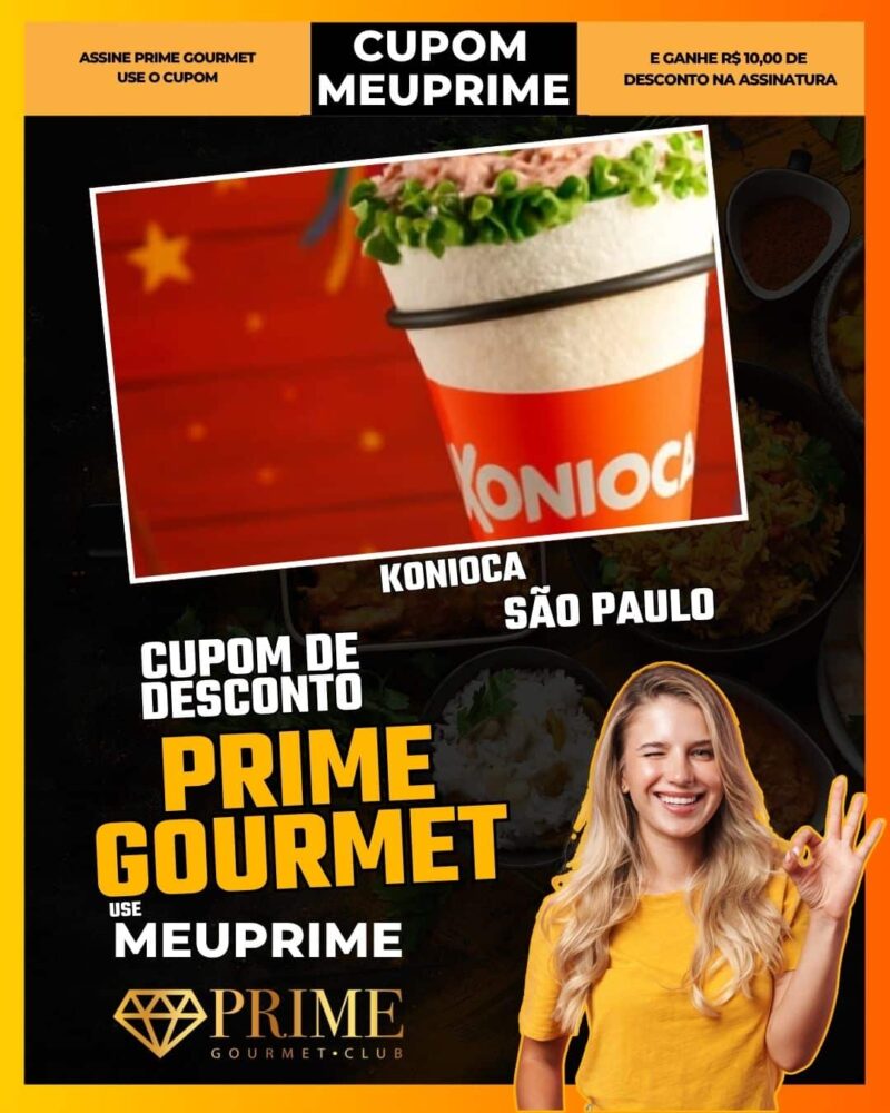 cupom desconto prime gourmet use meu prime sao paulo konioca