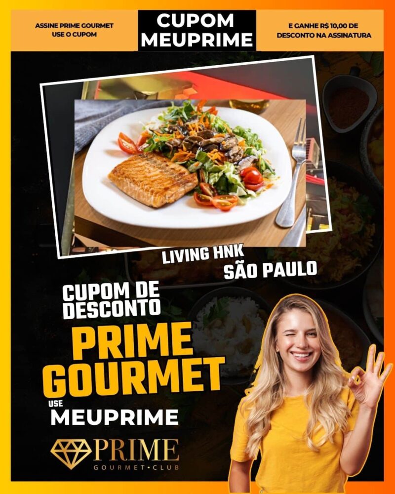 cupom desconto prime gourmet use meu prime sao paulo living hnk