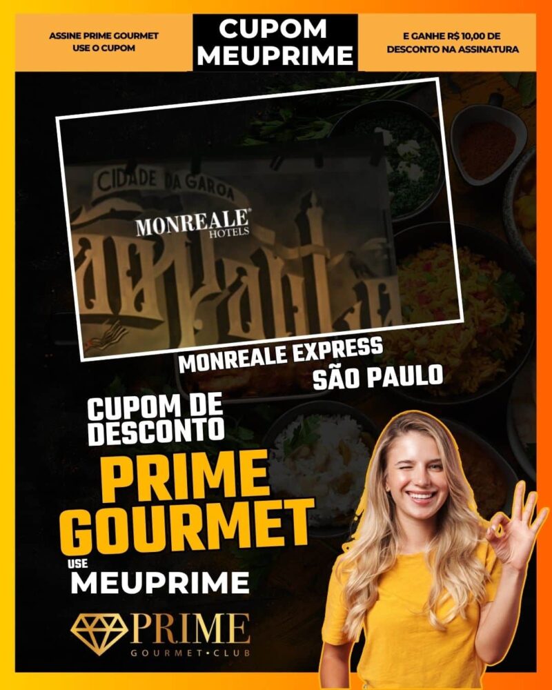 cupom desconto prime gourmet use meu prime sao paulo monreale express