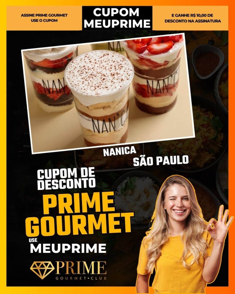 cupom desconto prime gourmet use meu prime sao paulo nanica