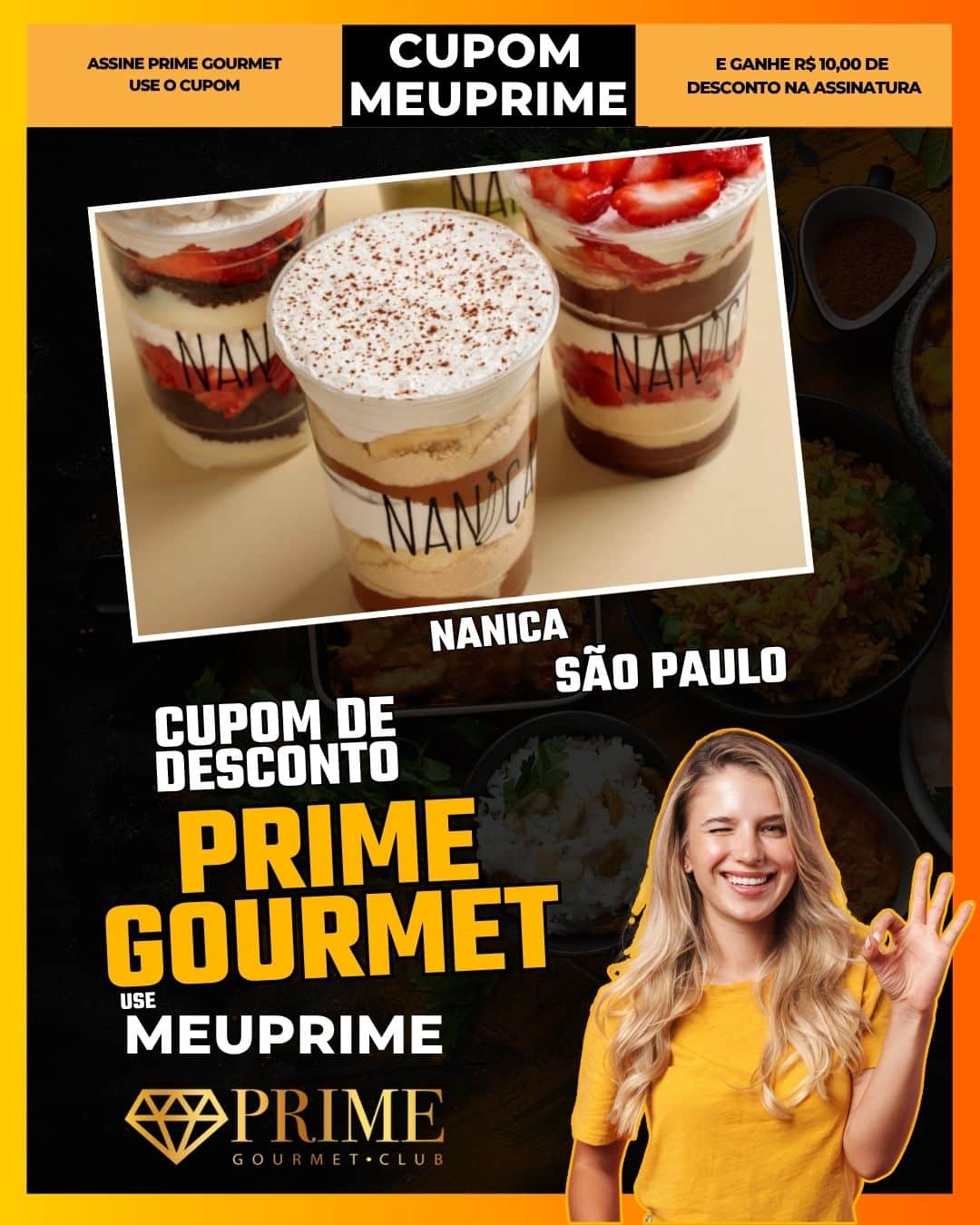 cupom desconto prime gourmet use meu prime sao paulo nanica