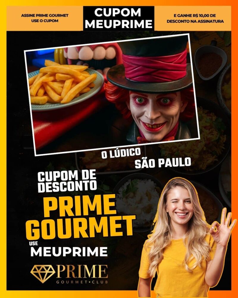 cupom desconto prime gourmet use meu prime sao paulo o lúdico