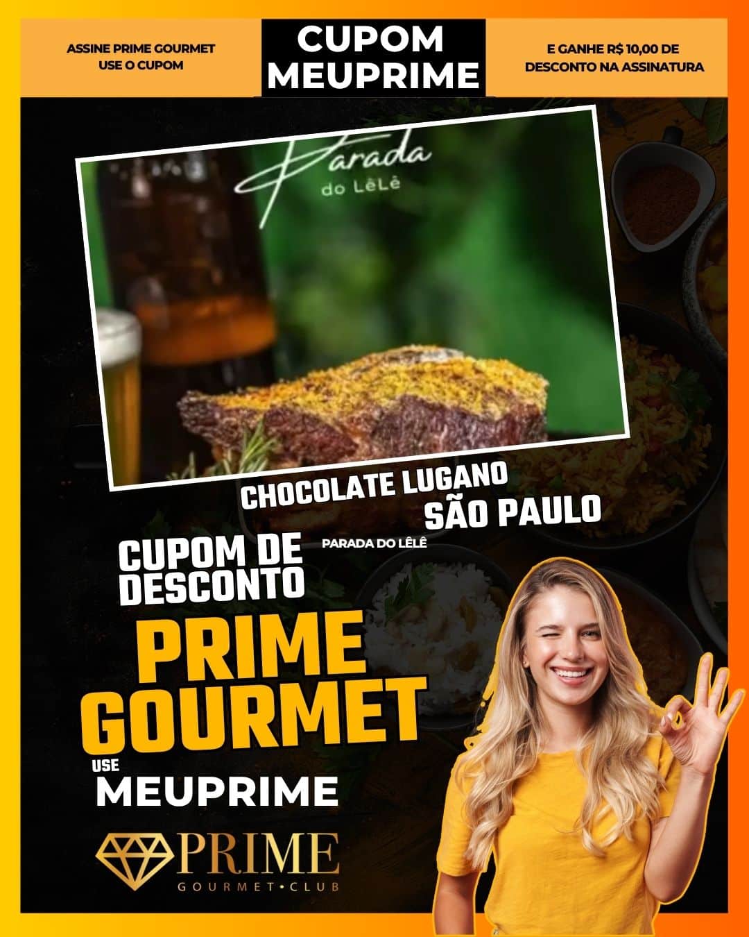 cupom desconto prime gourmet use meu prime sao paulo parada do lêlê