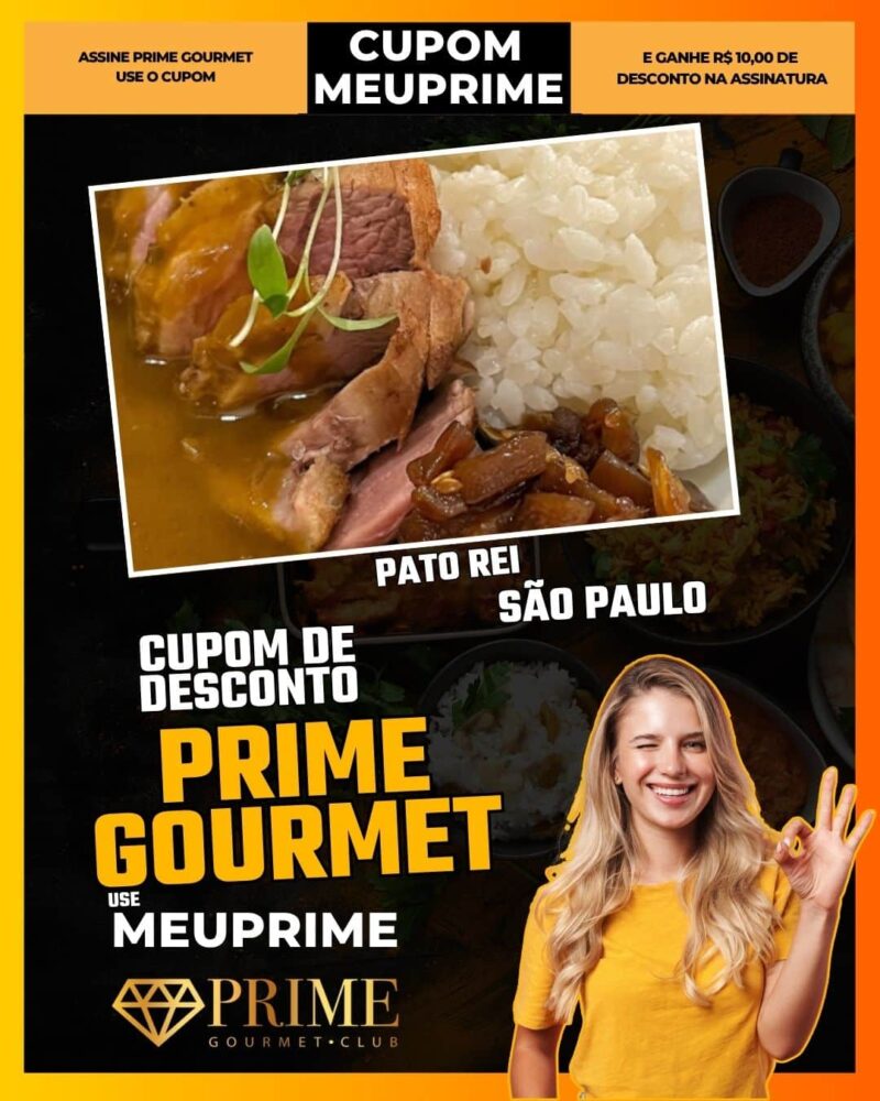 cupom desconto prime gourmet use meu prime sao paulo pato rei
