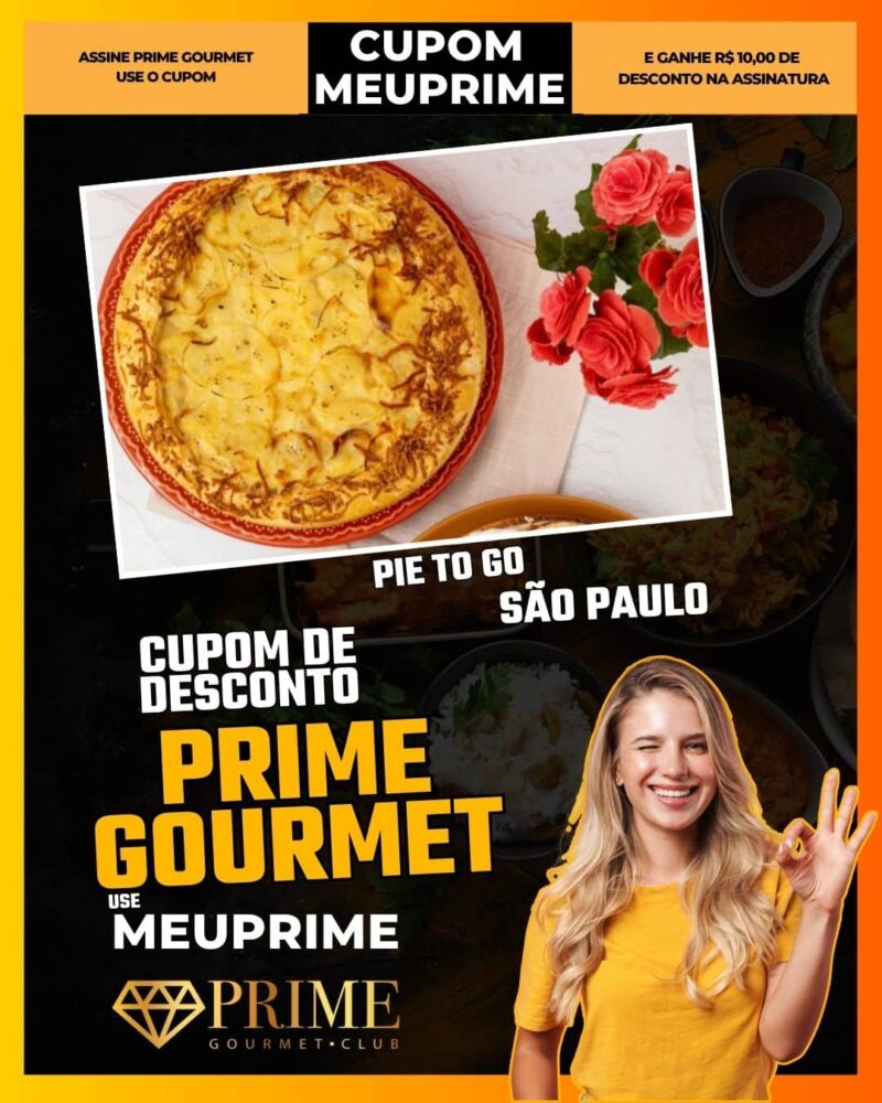 cupom desconto prime gourmet use meu prime sao paulo pie to go