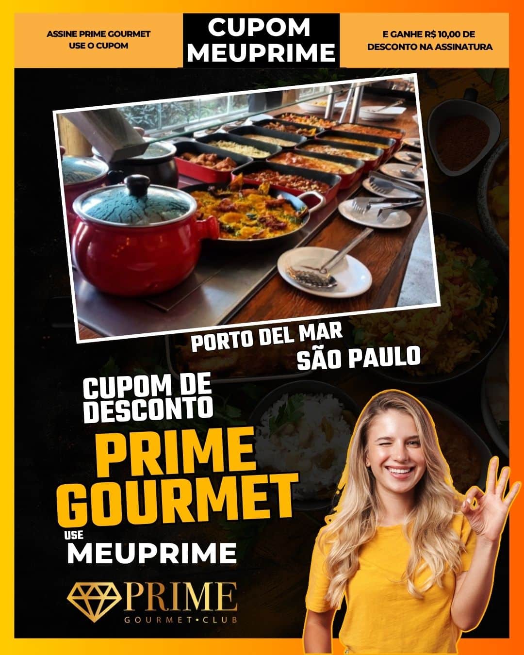 cupom desconto prime gourmet use meu prime sao paulo porto del mar