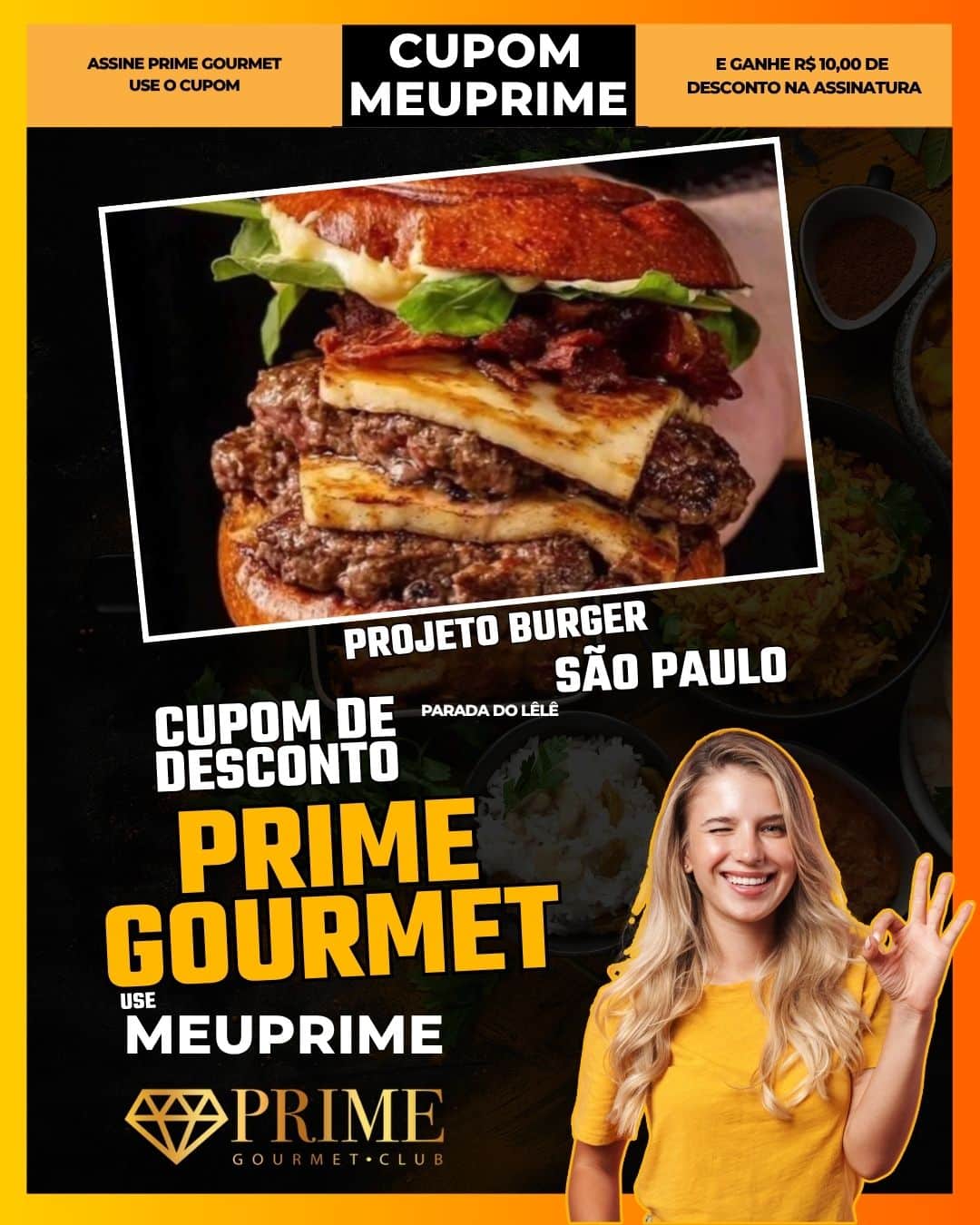 cupom desconto prime gourmet use meu prime sao paulo projeto burger