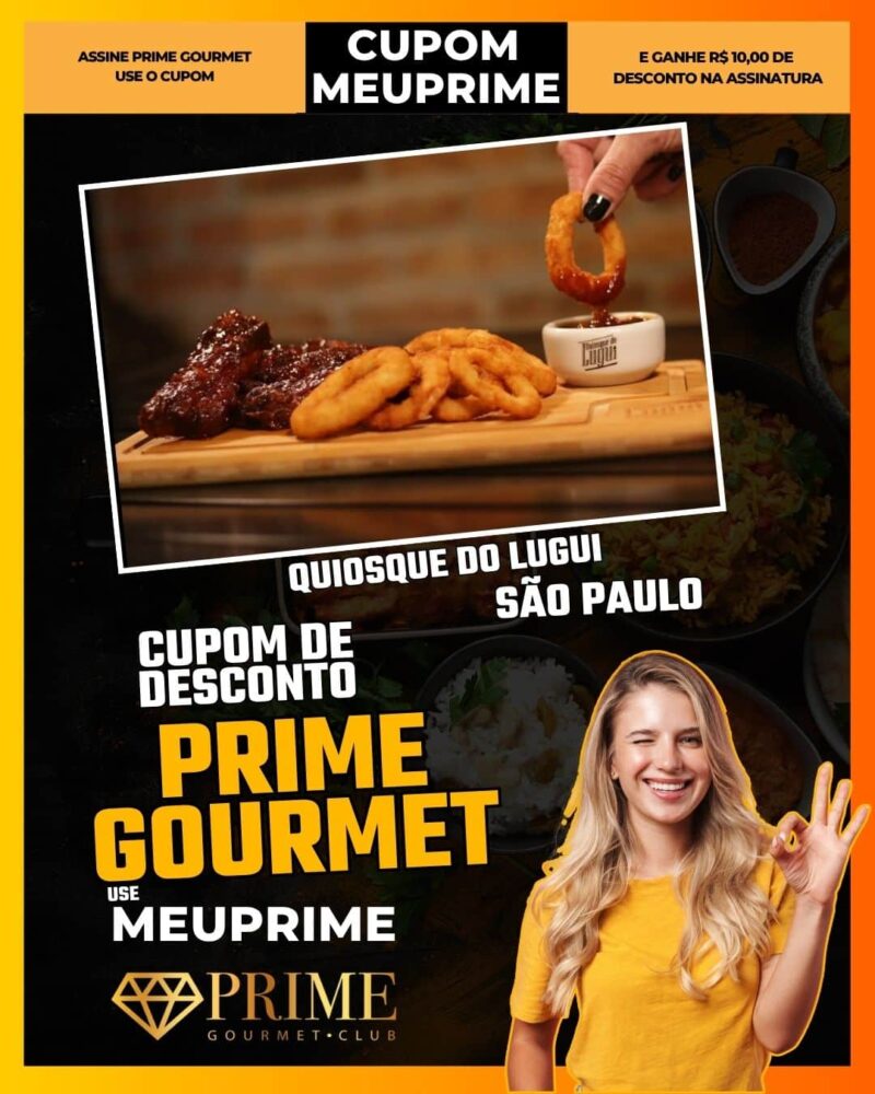 cupom desconto prime gourmet use meu prime sao paulo quiosque do lugui