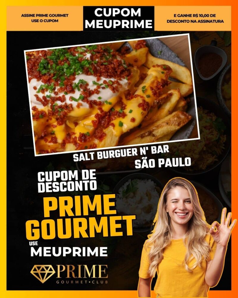 cupom desconto prime gourmet use meu prime sao paulo salt burguer n' bar