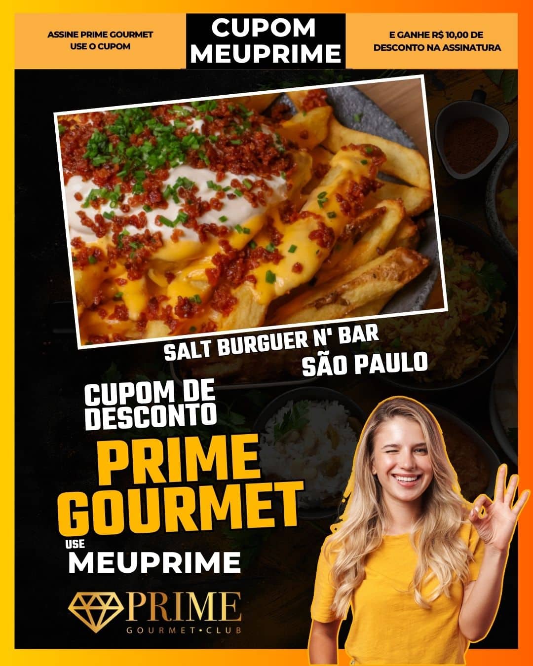 cupom desconto prime gourmet use meu prime sao paulo salt burguer n' bar