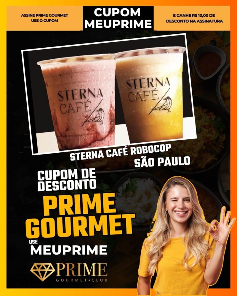 cupom desconto prime gourmet use meu prime sao paulo sterna cafÉ robocop