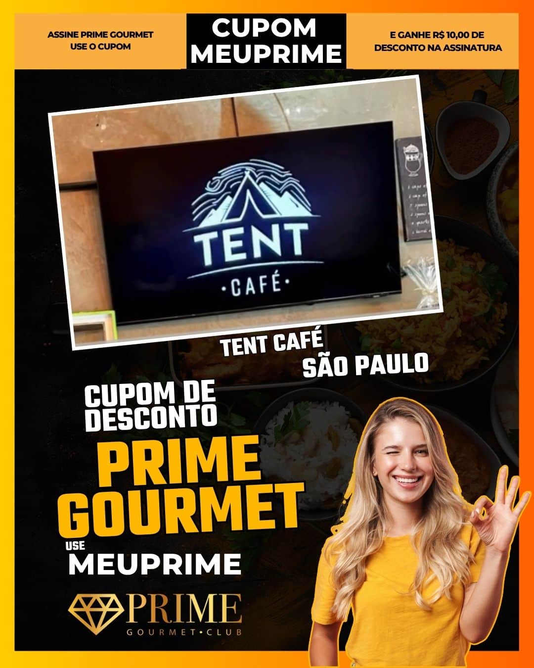 cupom desconto prime gourmet use meu prime sao paulo tent cafÉ