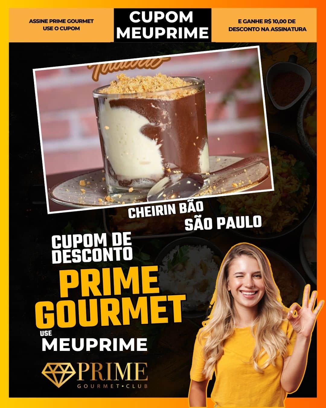 cupom desconto prime gourmet use meu prime sao.paulo.cheirin bão