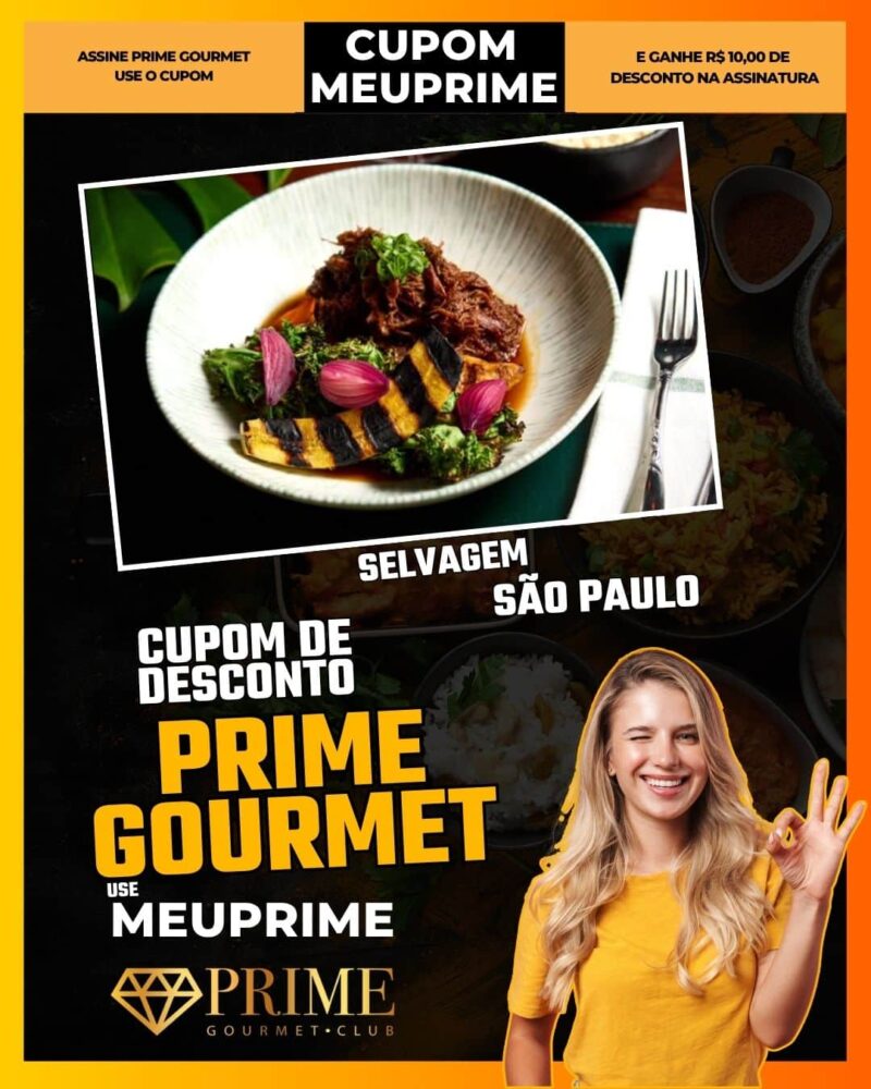 cupom desconto prime gourmet use meu prime selvagem