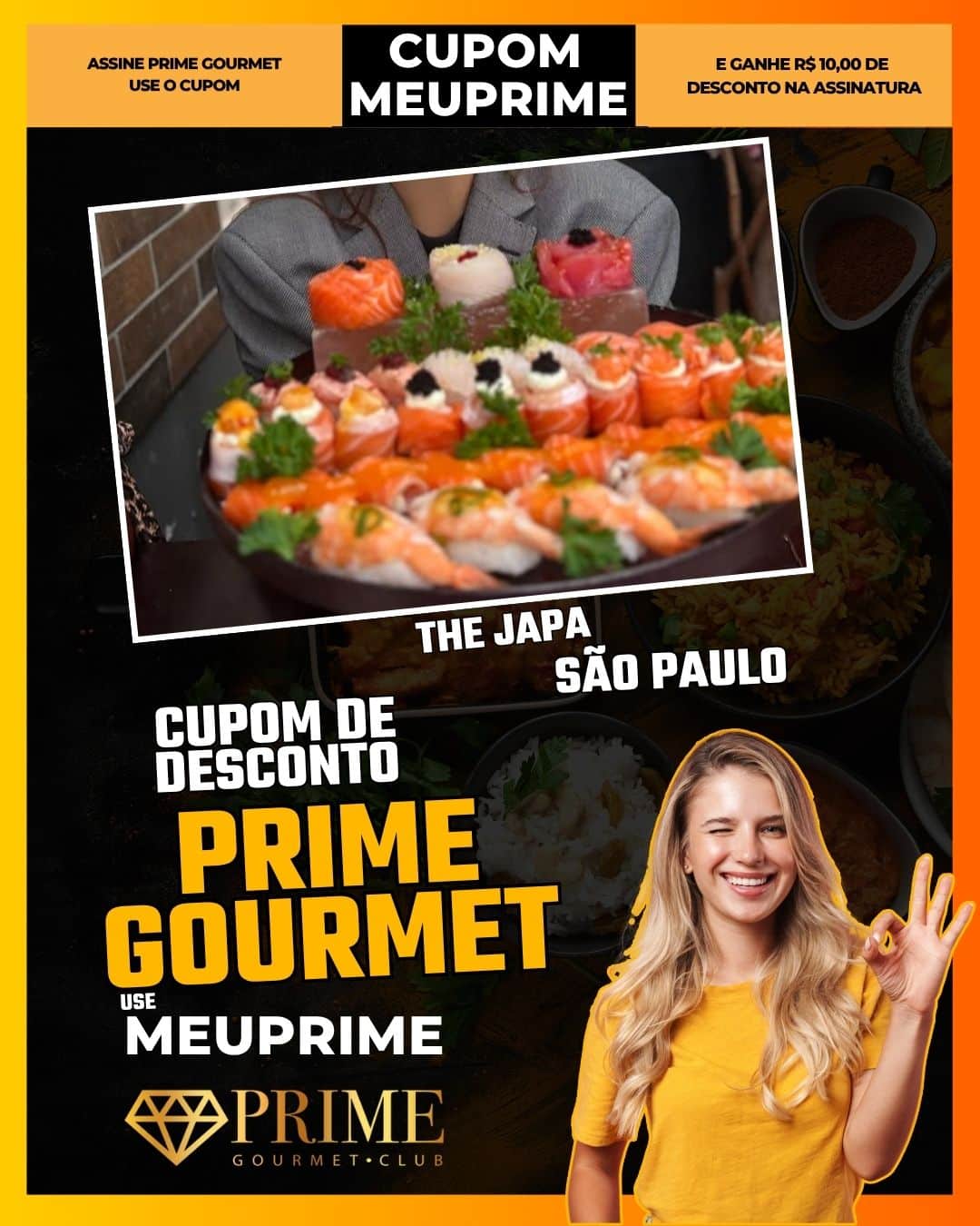 cupom desconto prime gourmet use meu prime the japa