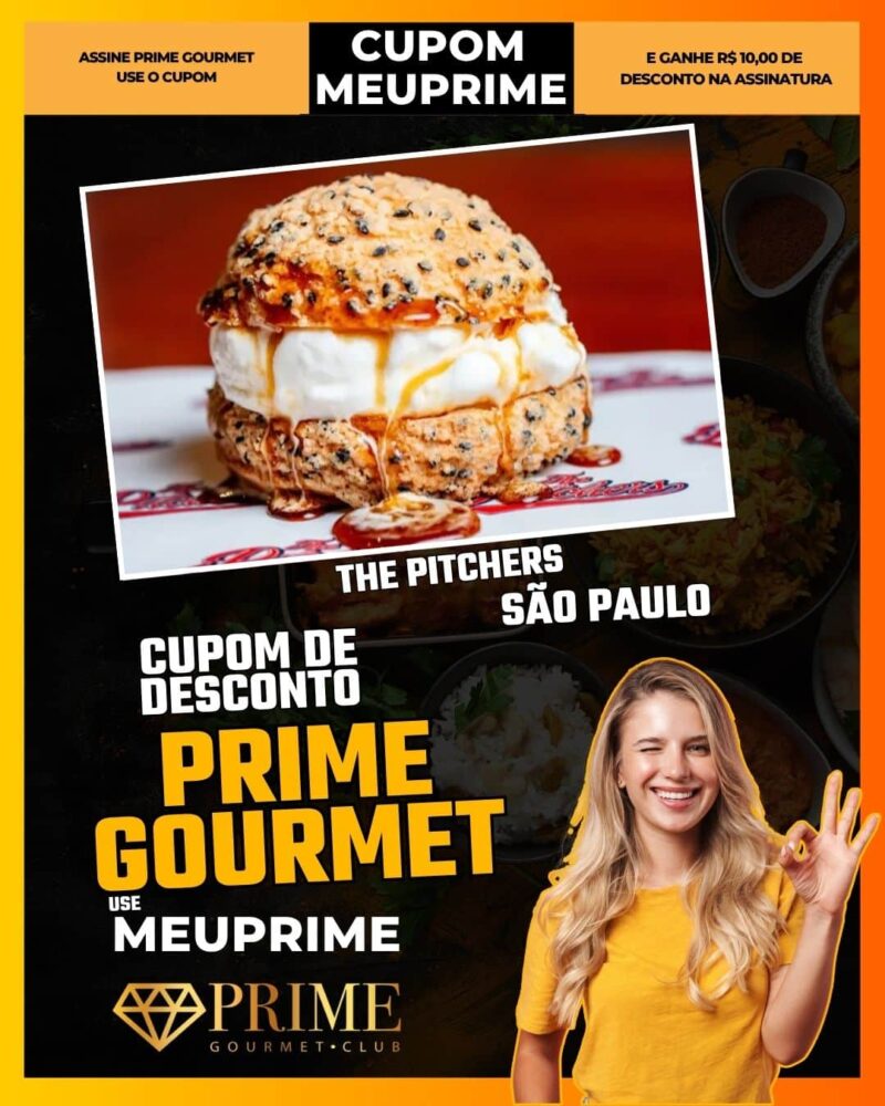 cupom desconto prime gourmet use meu prime the pitchers