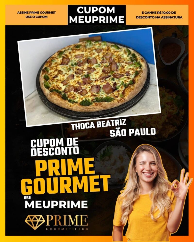 cupom desconto prime gourmet use meu prime thoca beatriz