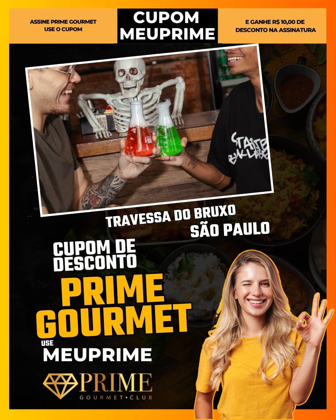 cupom desconto prime gourmet use meu prime travessa do bruxo