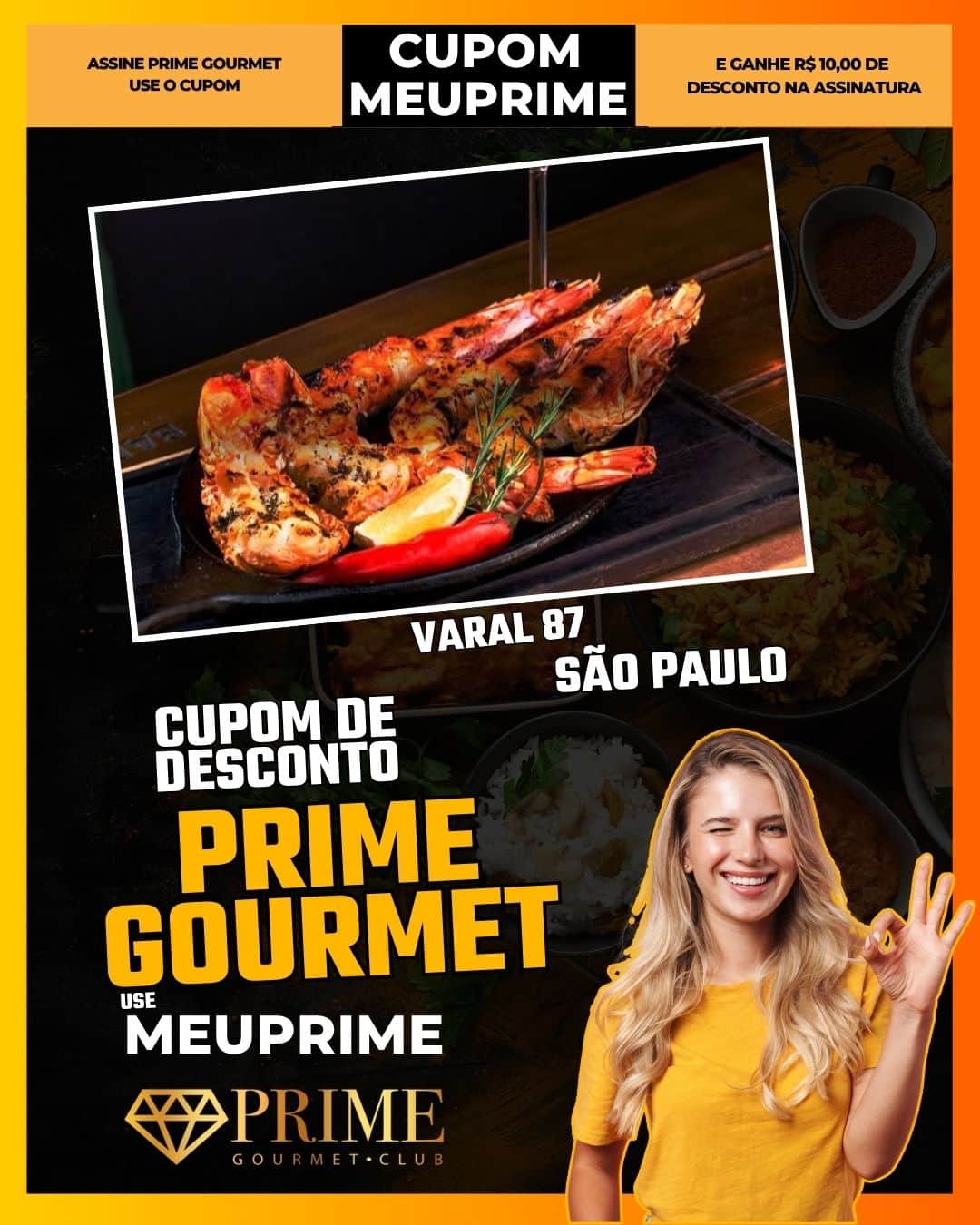 cupom desconto prime gourmet use meu prime varal 87