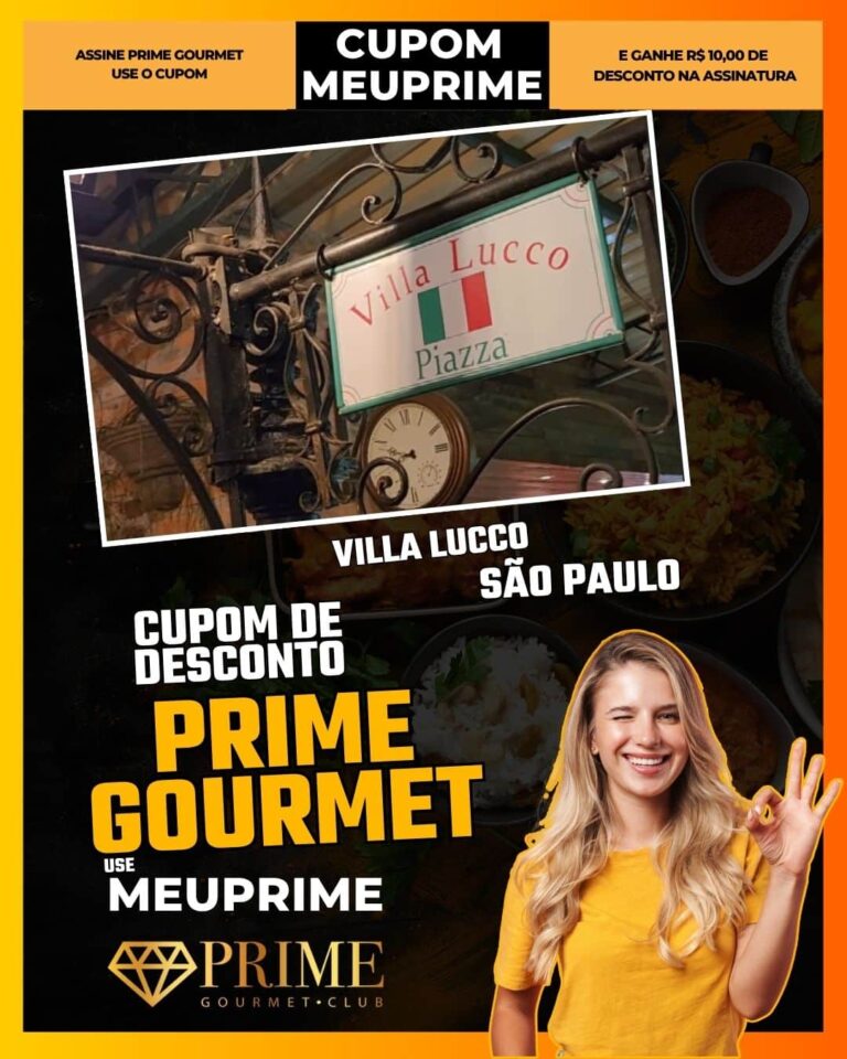 cupom villa lucco,gastronomia sp,jantar a dois sp,onde comer em sp,prime gourmet sao paulo,restaurante charmoso sp,restaurante com ambiente agradável,villa lucco são paulo