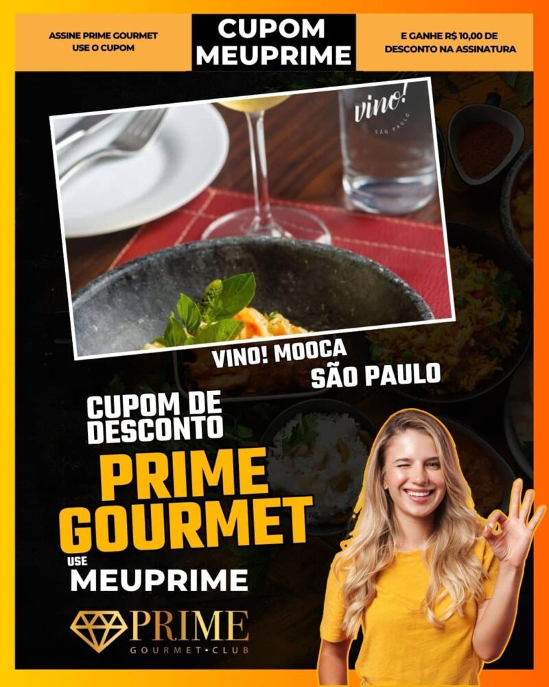 cupom desconto prime gourmet use meu prime vino! mooca