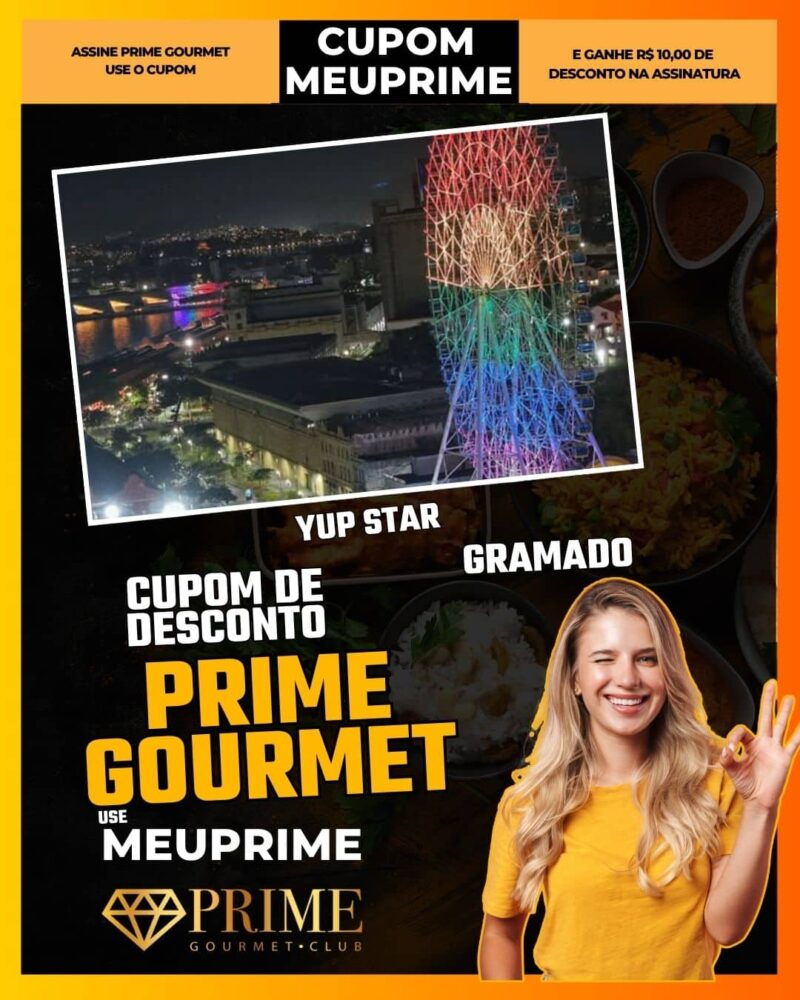 cupom desconto prime gourmet use meu prime yup star