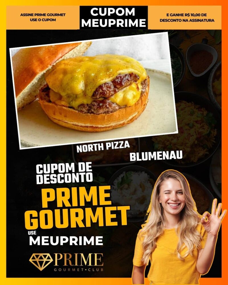 cupom desconto prime gourmet use meu prime blumenau valley burger
