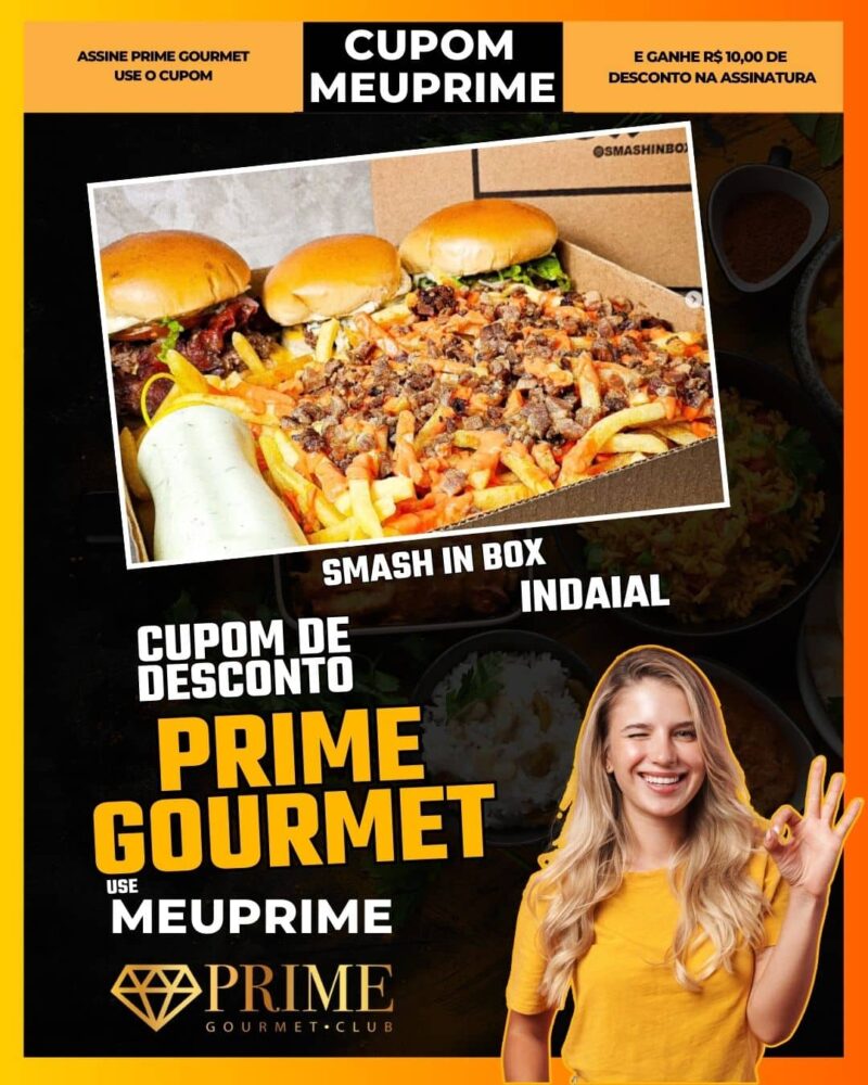 cupom desconto prime gourmet use meu prime indaial smash in box
