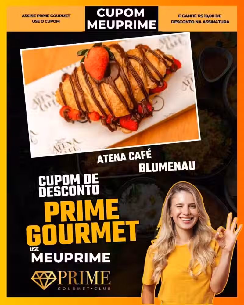 cupom desconto prime gourmet use meu prime sao paulo atena café