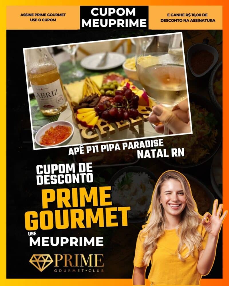 cupom desconto prime gourmet use meu prime natal apê p11 pipa paradise