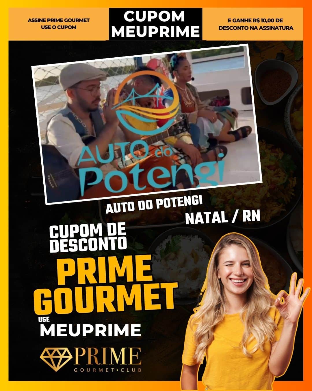 cupom desconto prime gourmet use meu prime natal auto do potengi