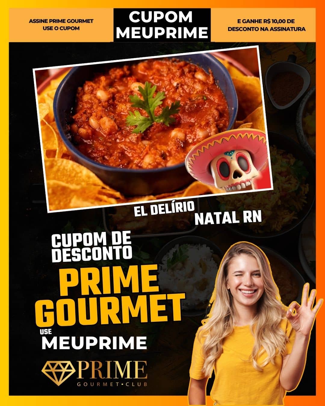 cupom desconto prime gourmet use meu prime natal el delírio