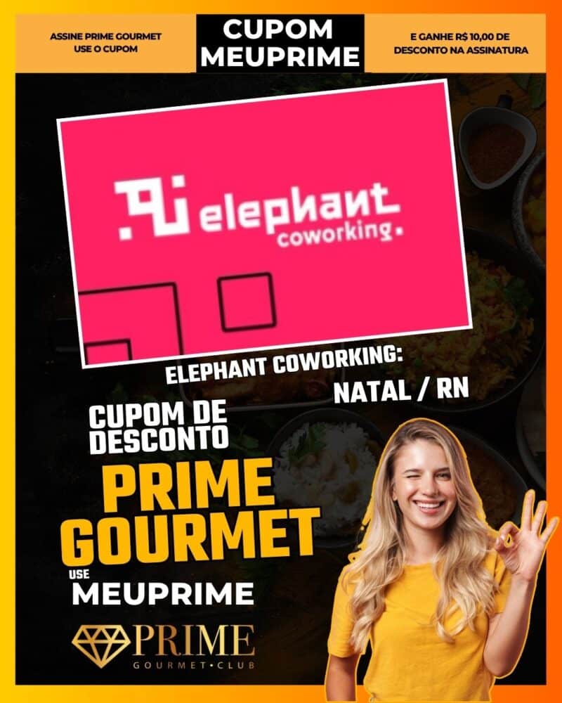 cupom desconto prime gourmet use meu prime natal elephant coworking
