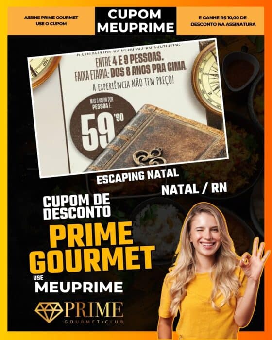 cupom desconto prime gourmet use meu prime natal escaping natal