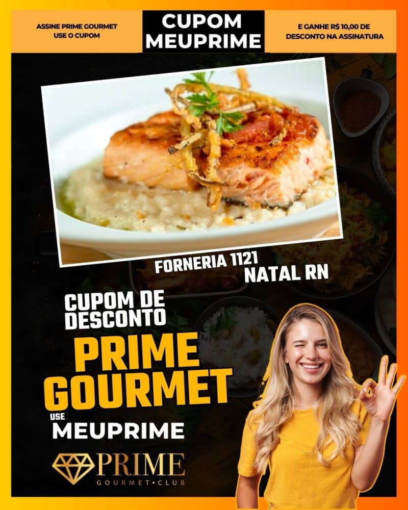 cupom desconto prime gourmet use meu prime natal forneria 1121