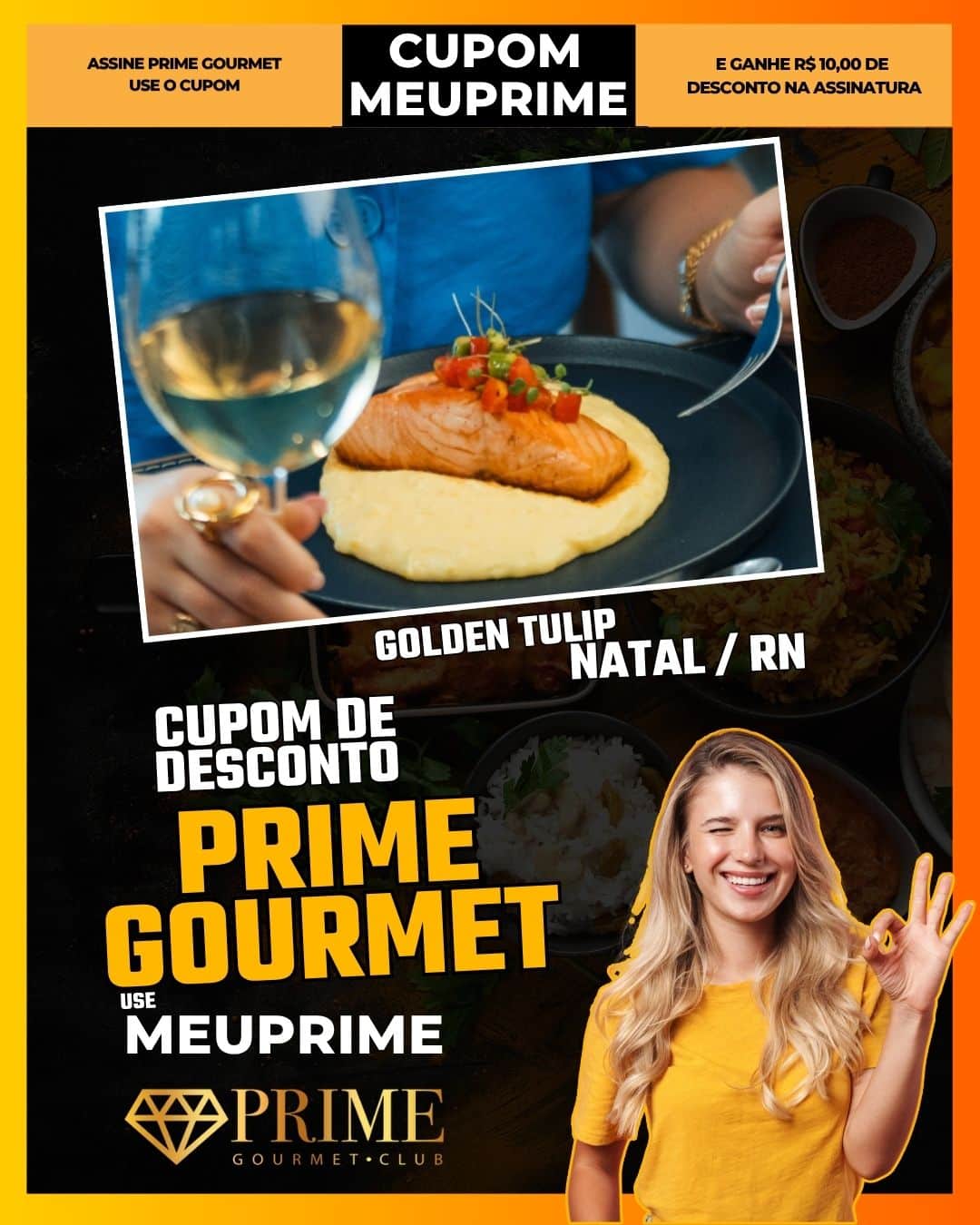 cupom desconto prime gourmet use meu prime natal golden tulip