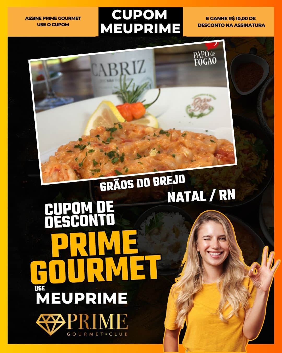 cupom desconto prime gourmet use meu prime natal grãos do brejo