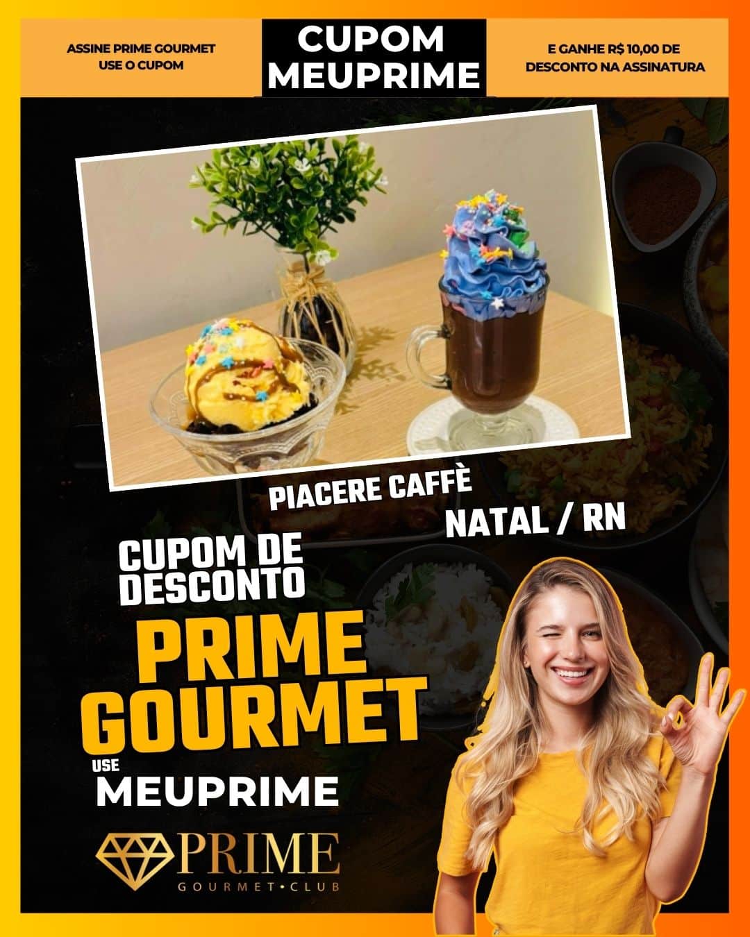 cupom desconto prime gourmet use meu prime natal piacere caffè