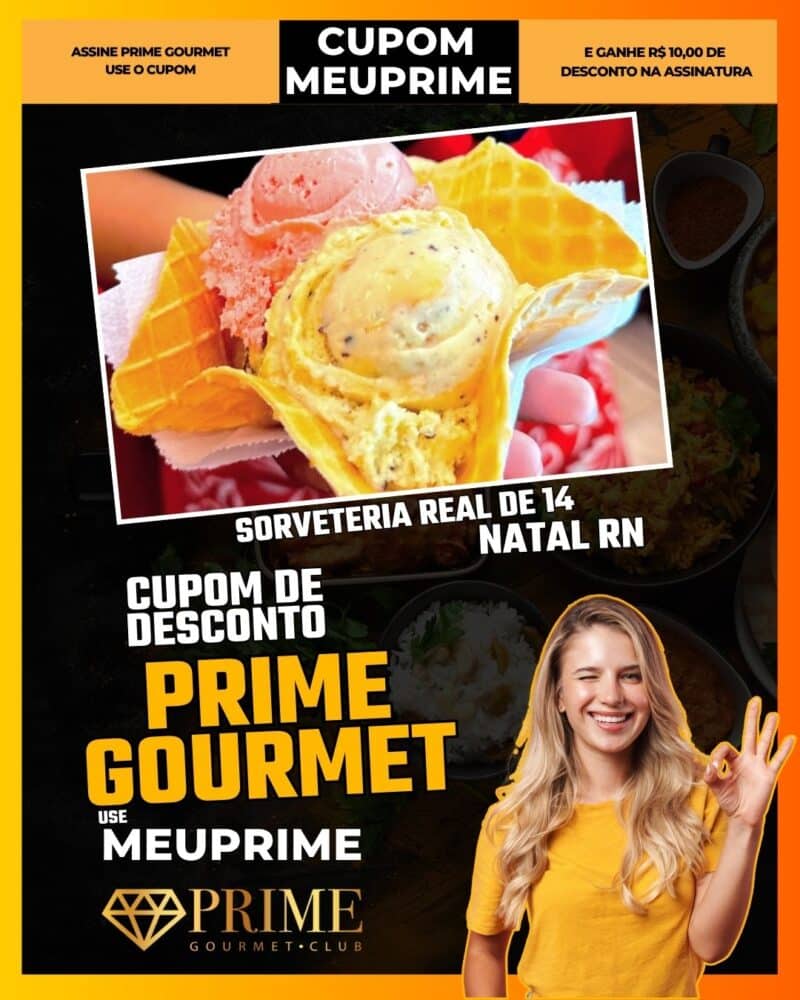 cupom desconto prime gourmet use meu prime natal sorveteria real de 14
