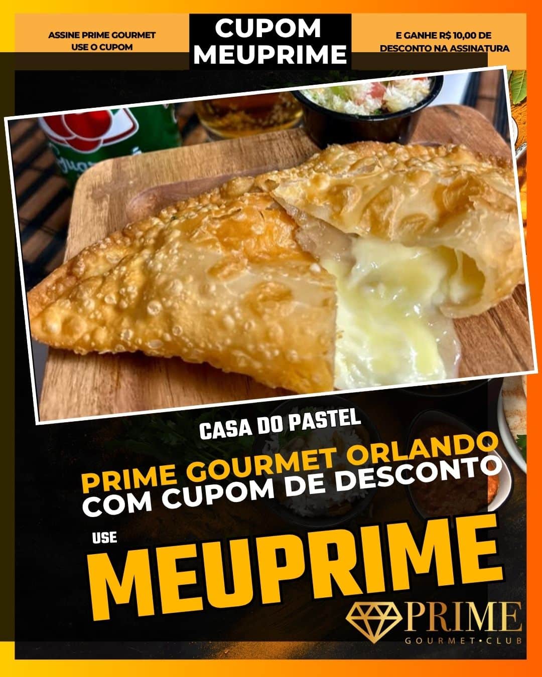 prime gourmet orlando cupom meuprime casa do pastel