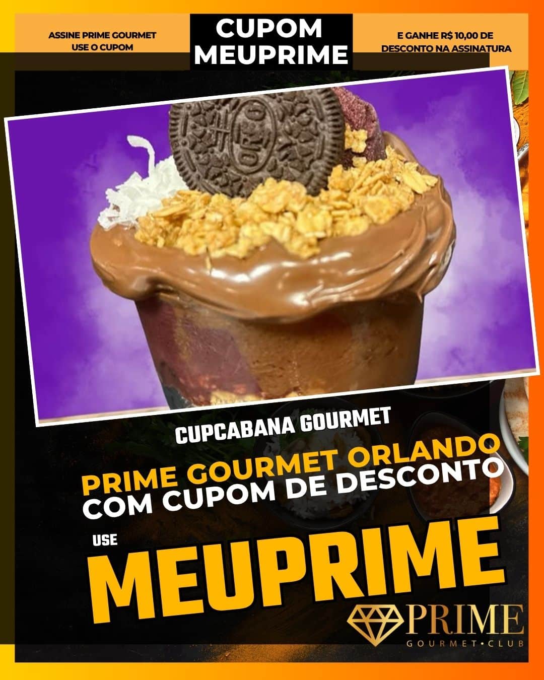prime gourmet orlando cupom meuprime cupcabana gourmet