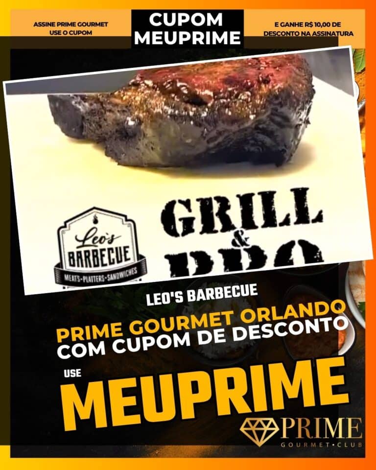 leos barbecue clermont,churrasco americano clermont,bbq clermont,cupom desconto prime gourmet,onde comer churrasco clermont,melhor bbq da região,restaurante casual clermont,prime gourmet orlando