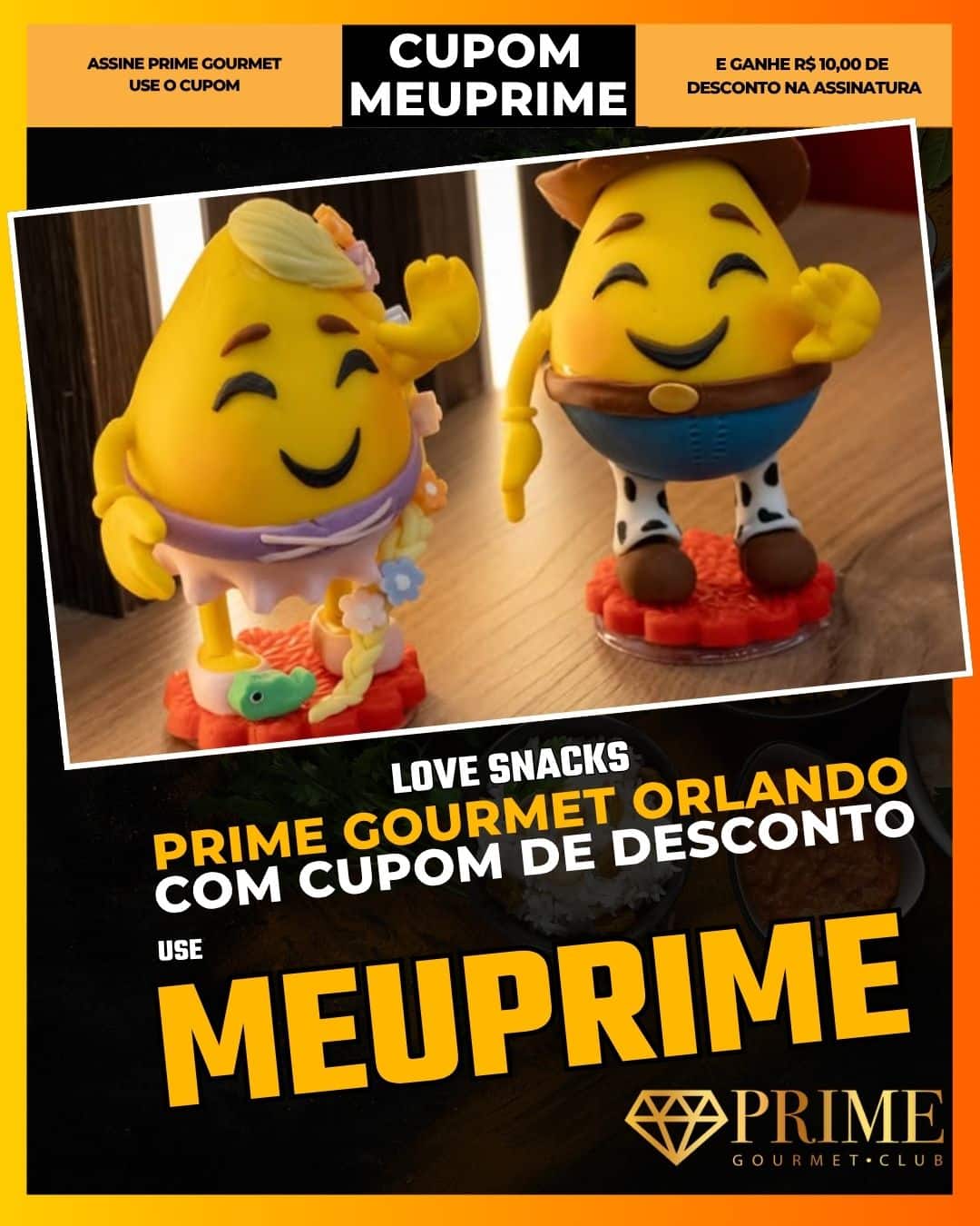 prime gourmet orlando cupom meuprime love snacks