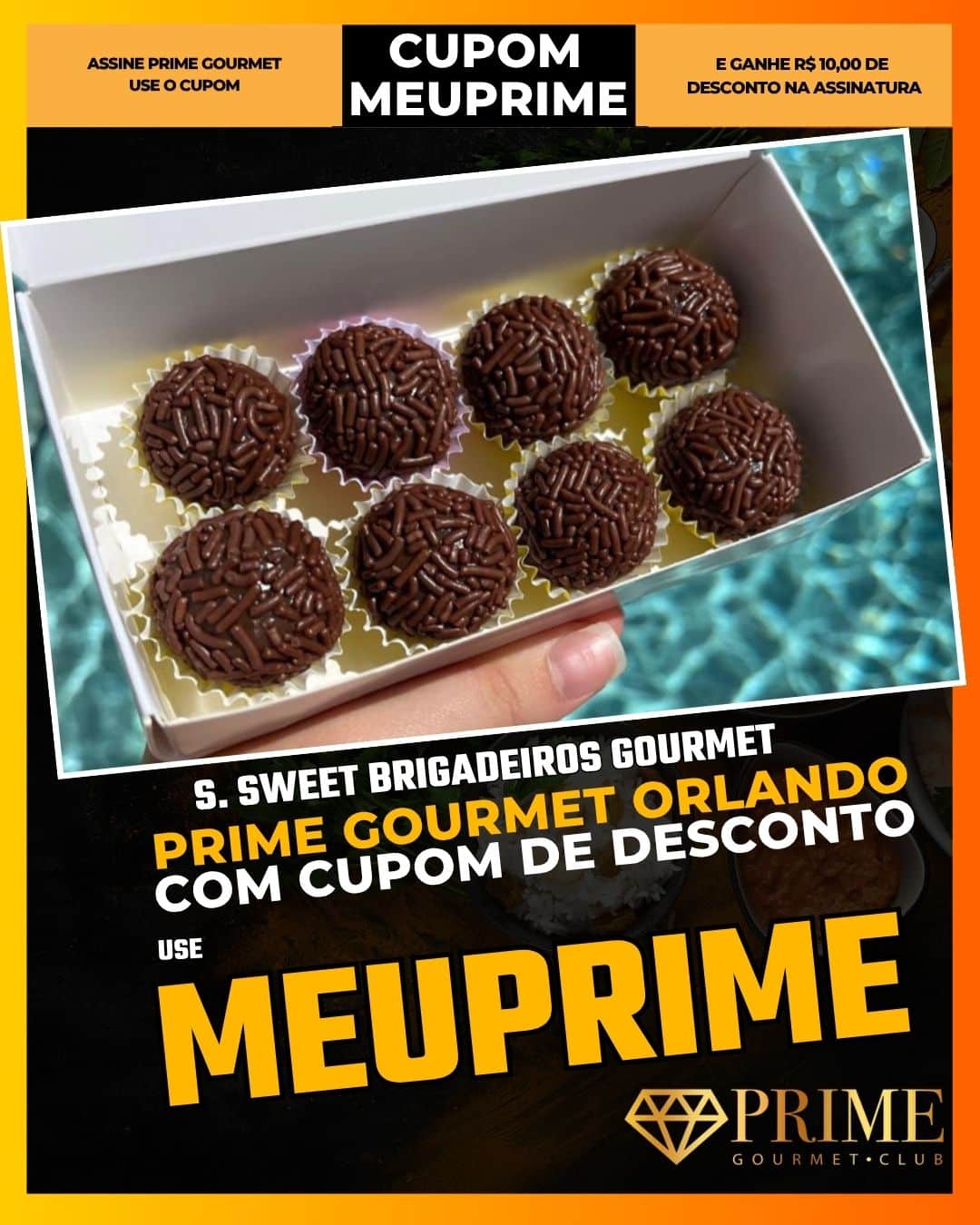 prime gourmet orlando cupom meuprime s. sweet brigadeiros gourmet