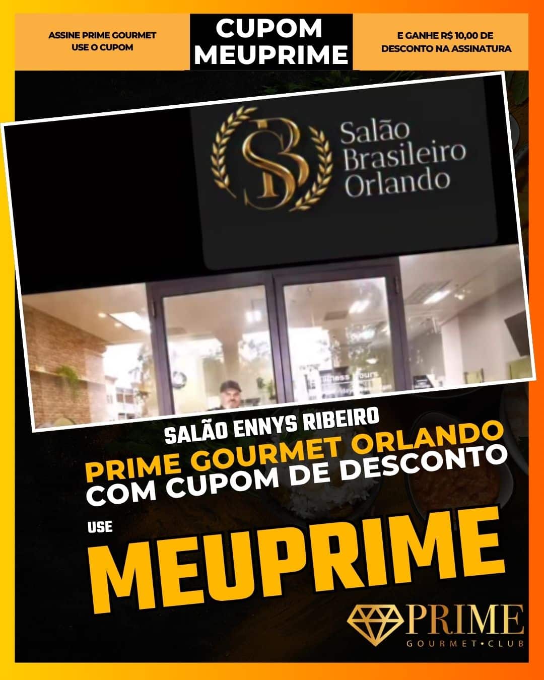 prime gourmet orlando cupom meuprime salÃo ennys ribeiro