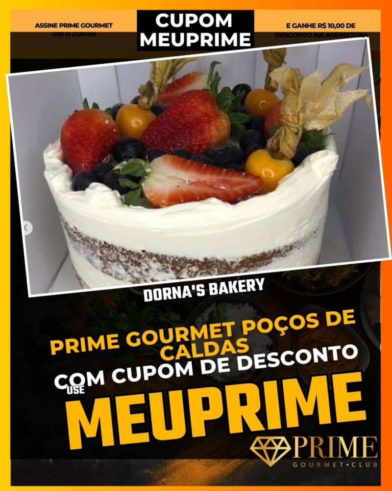 prime gourmet poçodecaldas cupom meuprime dorna's bakery