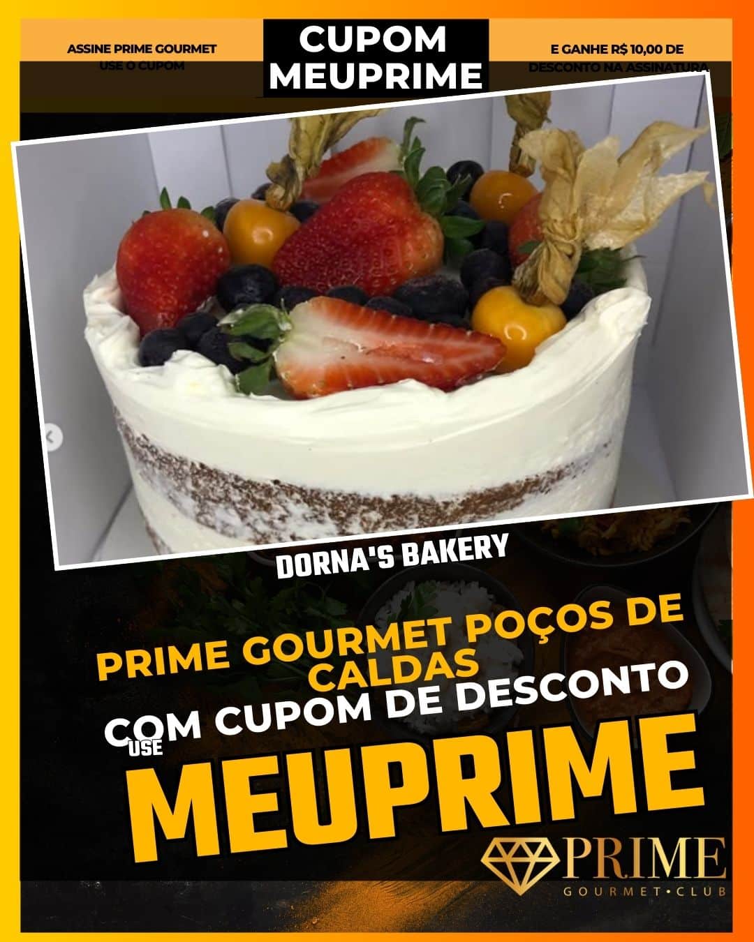 prime gourmet poçodecaldas cupom meuprime dorna's bakery
