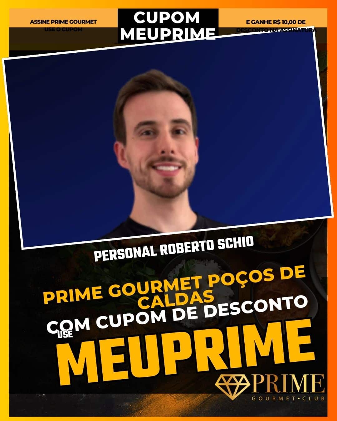 prime gourmet poçodecaldas cupom meuprime personal roberto schio